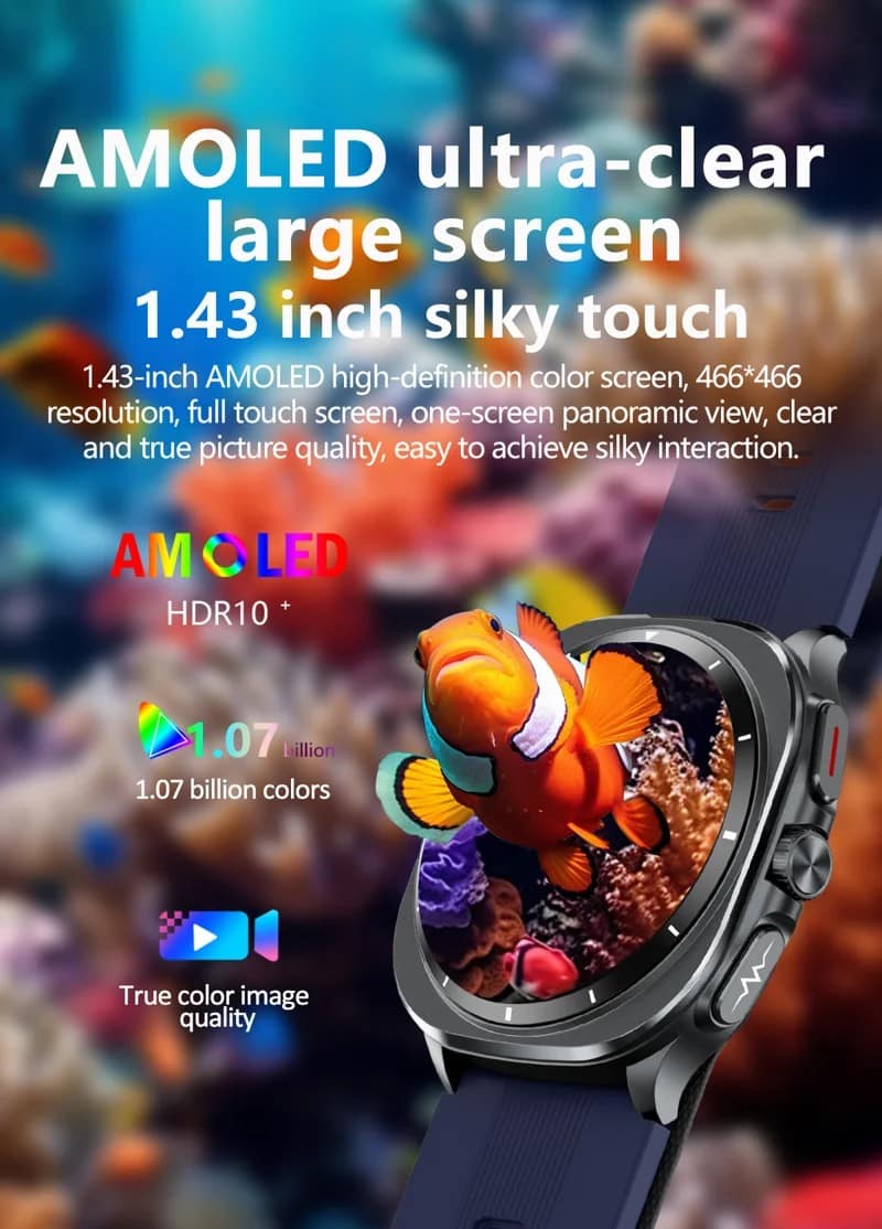 TK65 AMOLED Air-Pump ECG Smart Watch - detail 03