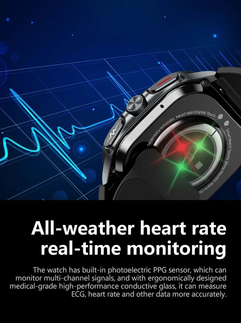 TK65 AMOLED Air-Pump ECG Smart Watch - detail 13