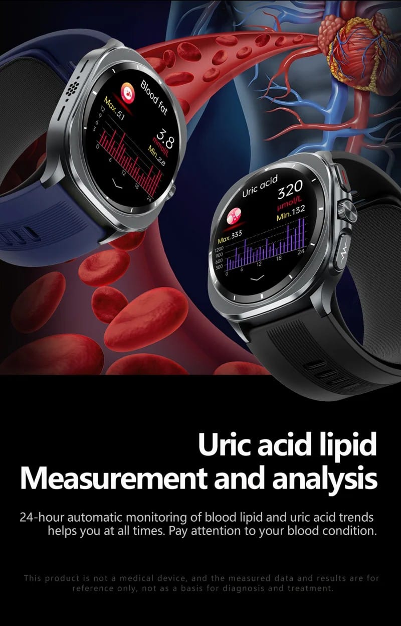 TK65 AMOLED Air-Pump ECG Smart Watch - detail 17