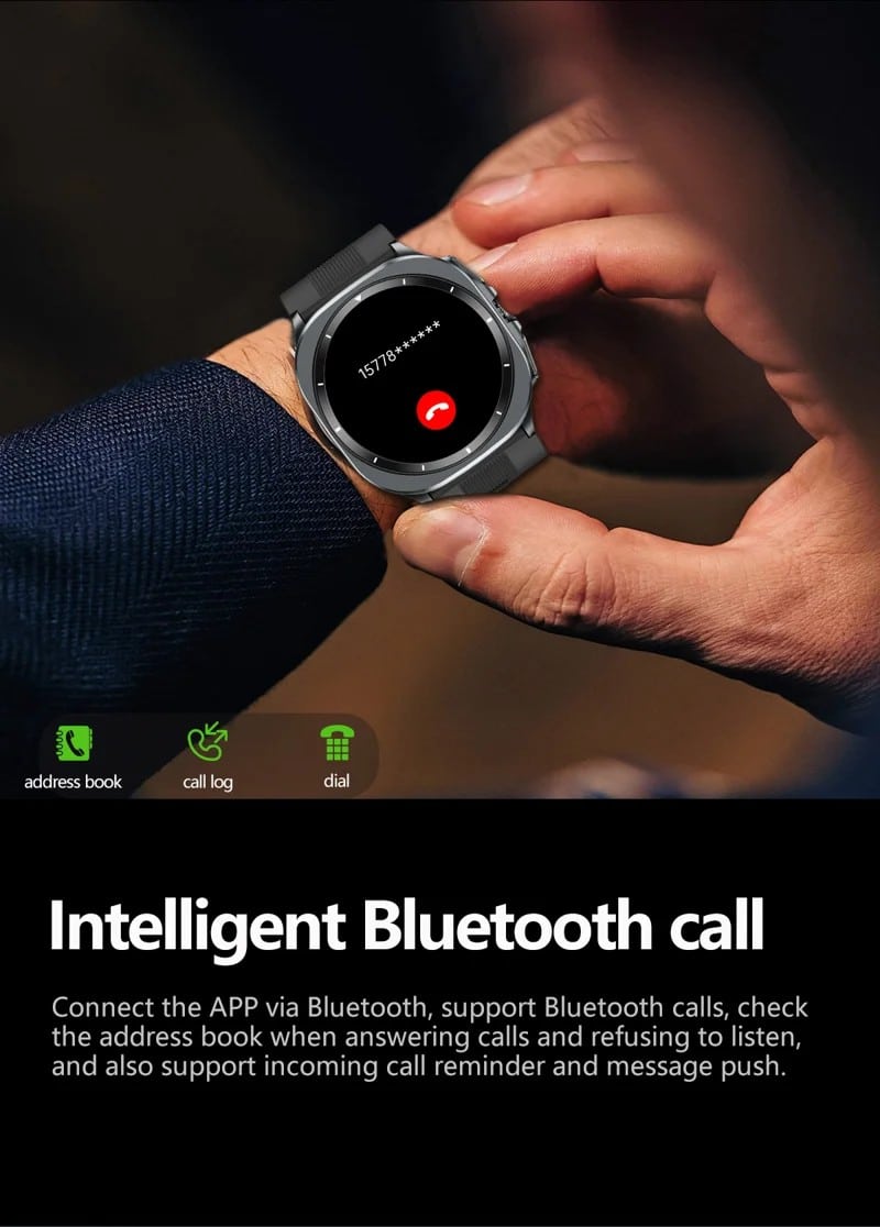 TK65 AMOLED Air-Pump ECG Smart Watch - detail 20