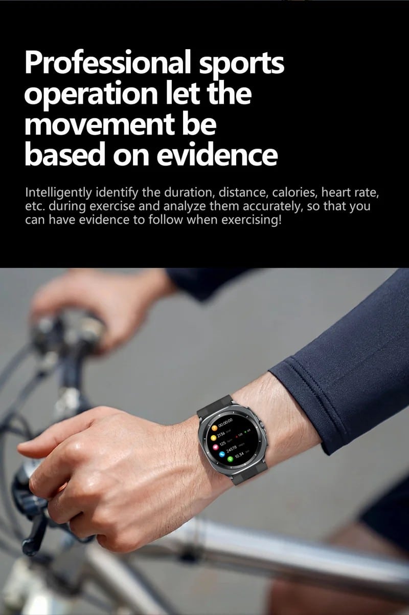 TK65 AMOLED Air-Pump ECG Smart Watch - detail 22