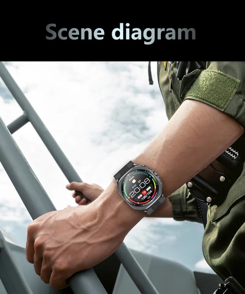 TK65 AMOLED Air-Pump ECG Smart Watch - detail 33