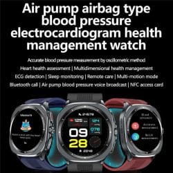 TK65 AMOLED Air-Pump ECG Smart Watch - gallery 04