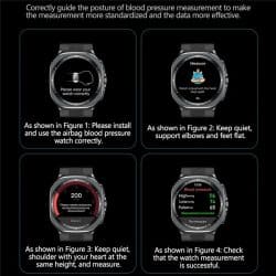 TK65 AMOLED Air-Pump ECG Smart Watch - gallery 08