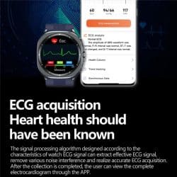 TK65 AMOLED Air-Pump ECG Smart Watch - gallery 11