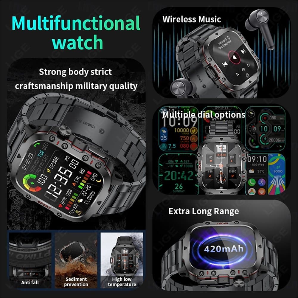 Bluetooth Calling Smart Watch - detail 13