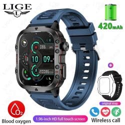 Bluetooth Calling Smart Watch - variant blue