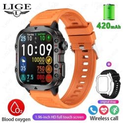 Bluetooth Calling Smart Watch - variant orange
