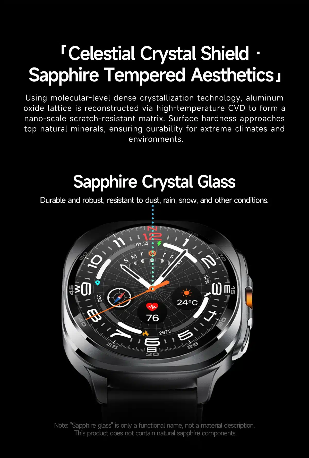 TS400 GPS smart watch detail image 5