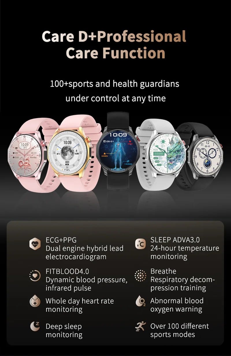 U11 AMOLED Health Smart Watch - detail 02