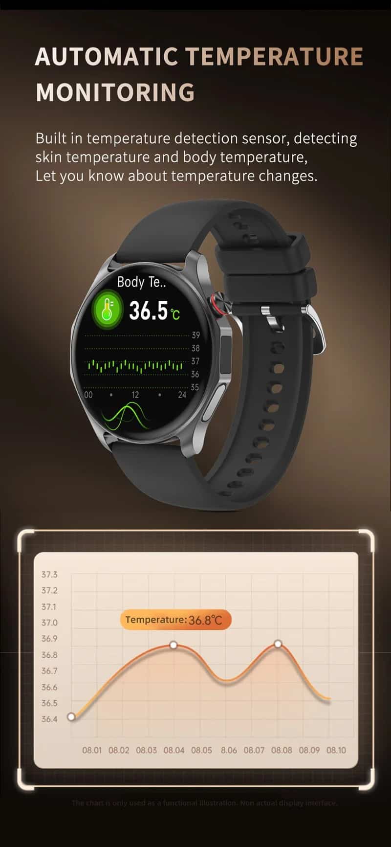 U11 AMOLED Health Smart Watch - detail 10
