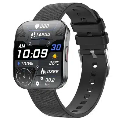 U17 1.85-Inch Curved AMOLED Smart Watch with Bluetooth Calling, IP68 and Ultra-Slim 6.9mm Case