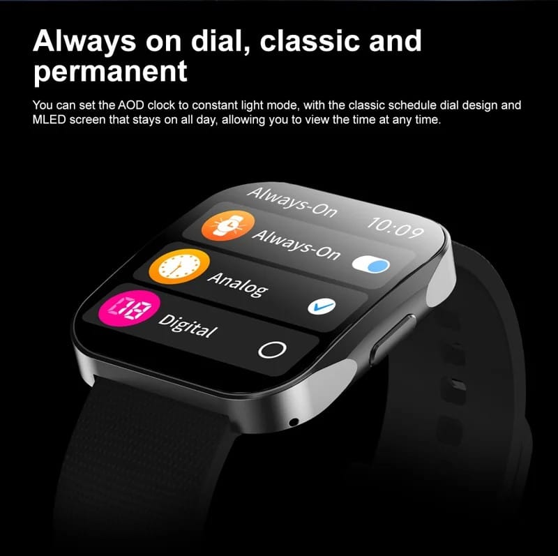 U19 Curved AMOLED Calling Smart Watch - detail 04