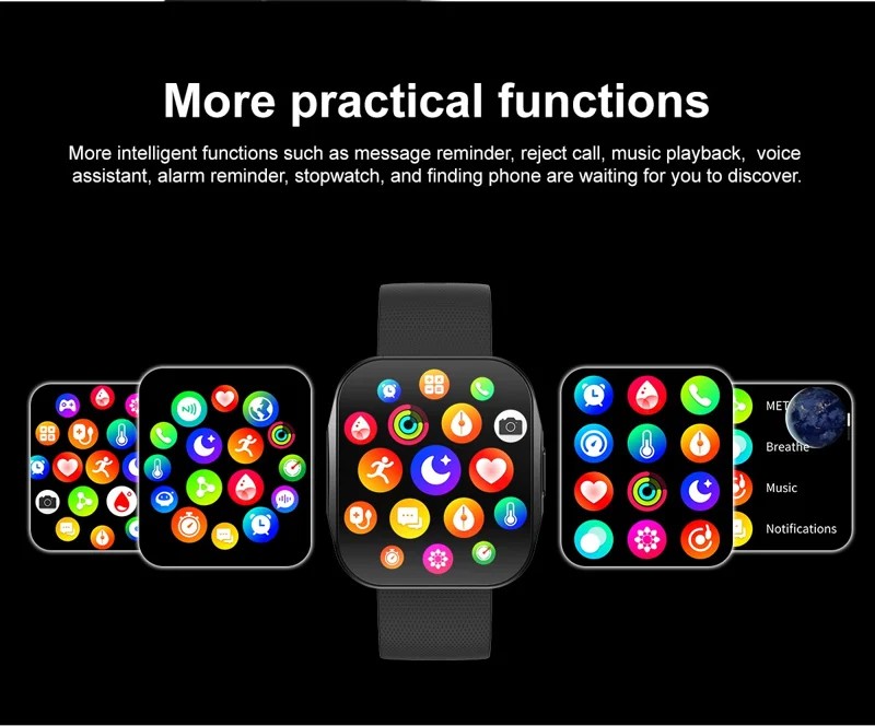 U19 Curved AMOLED Calling Smart Watch - detail 15