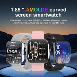 U19 Curved AMOLED Calling Smart Watch - gallery 02