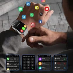 U19 Curved AMOLED Calling Smart Watch - gallery 12