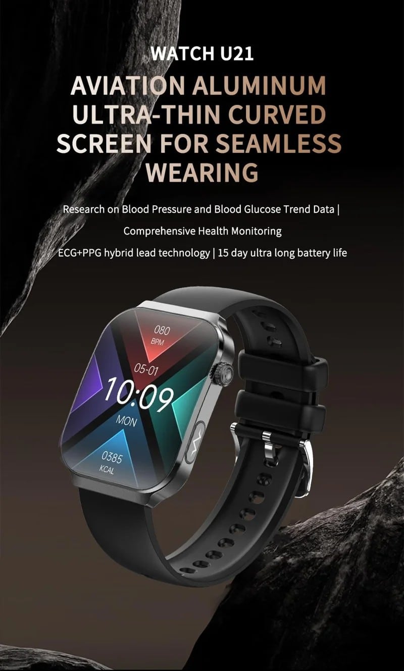 U21 ECG Health Smart Watch - detail 01