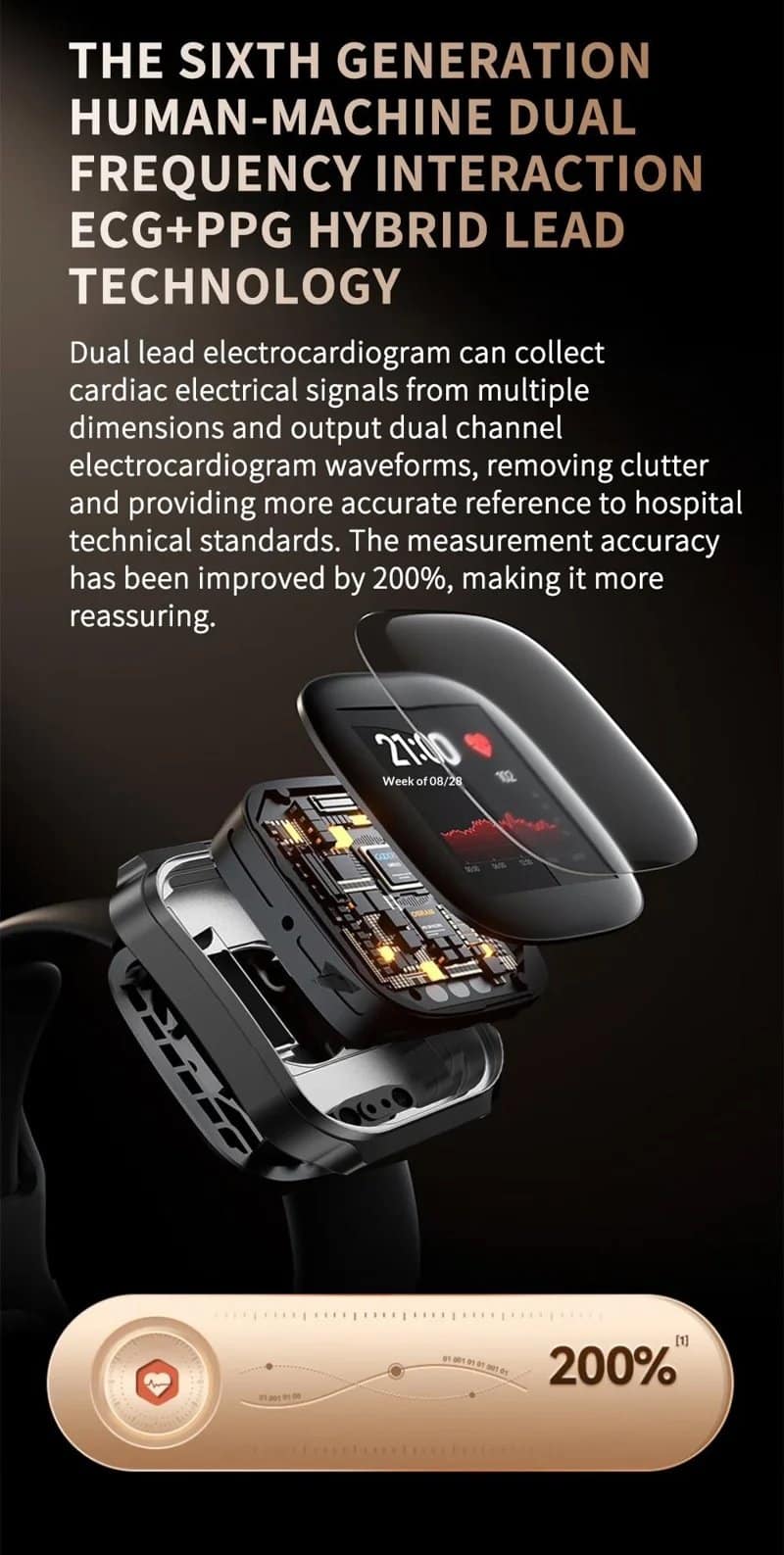U21 ECG Health Smart Watch - detail 05