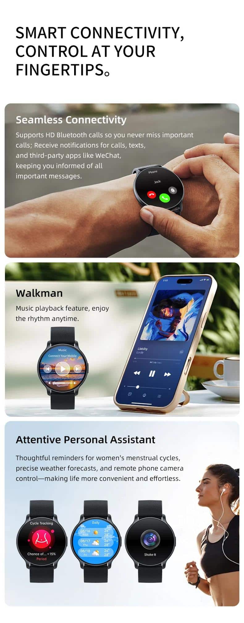 U23 AMOLED Calling Smart Watch - detail 10