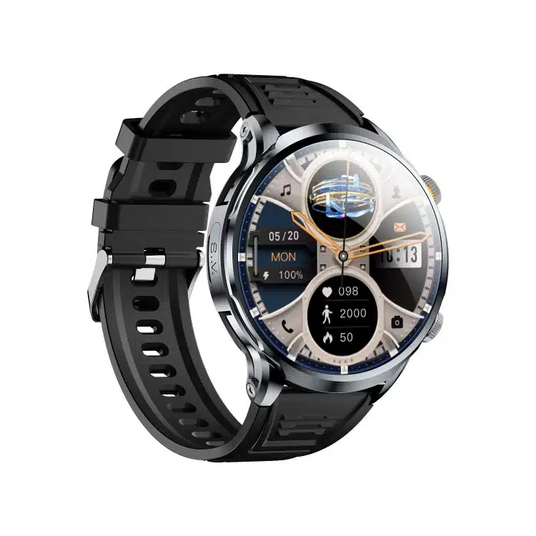 wearablemaster ultra thin round ball screen 1 95 inch plug in phone smart watch 32g h18 wearablemaster gallery 01 H18 smart watch product image