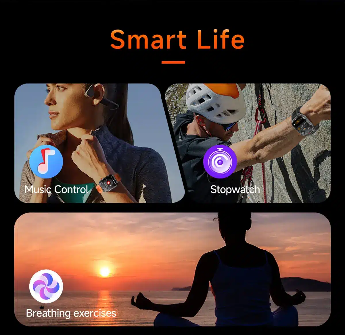 V35 rugged smart watch detail image 16