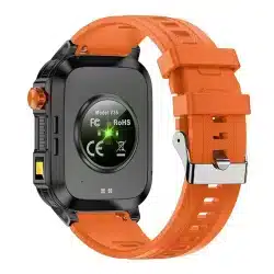 V35 2.01-Inch Rugged Smart Watch with LED Flashlight, 1100mAh Battery, Compass, Bluetooth Calling and IP68 Protection - Image 8