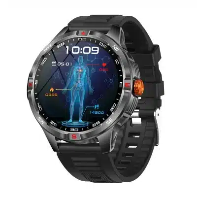 V45 1.46-Inch HD Smart Watch with Compass, Bluetooth Calling, IP68 and 1000mAh Battery