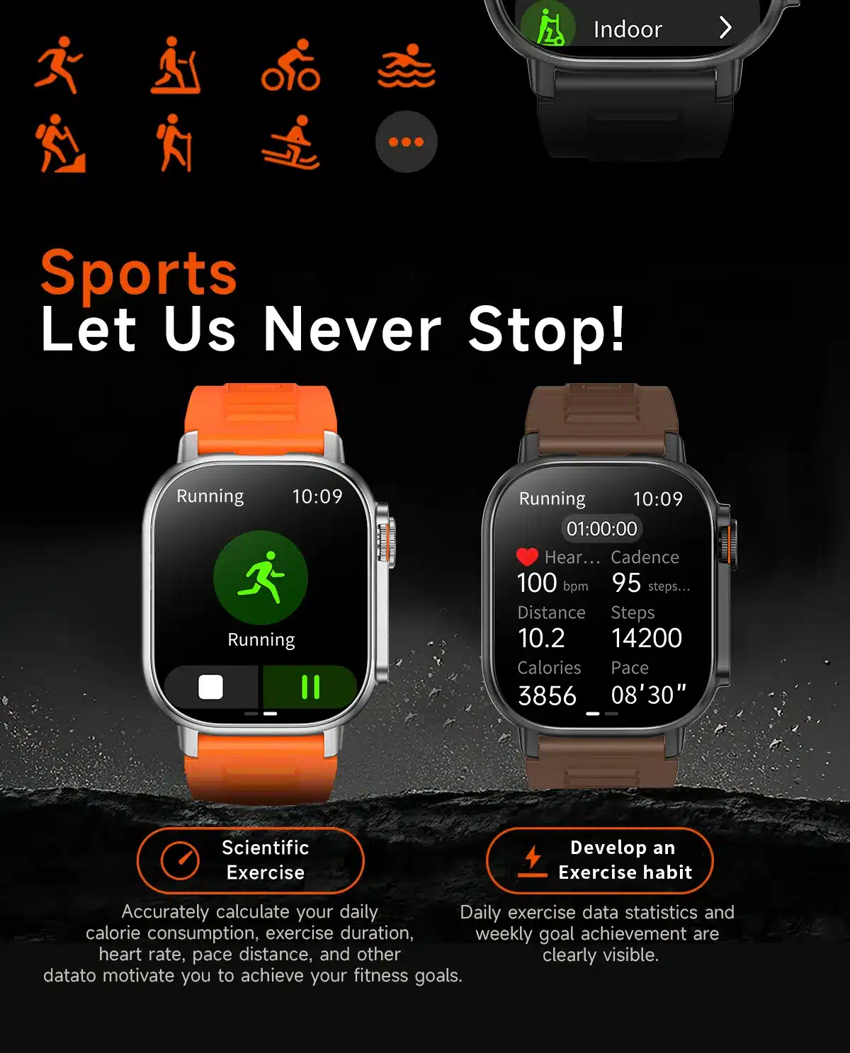 V5 smart watch source detail 10