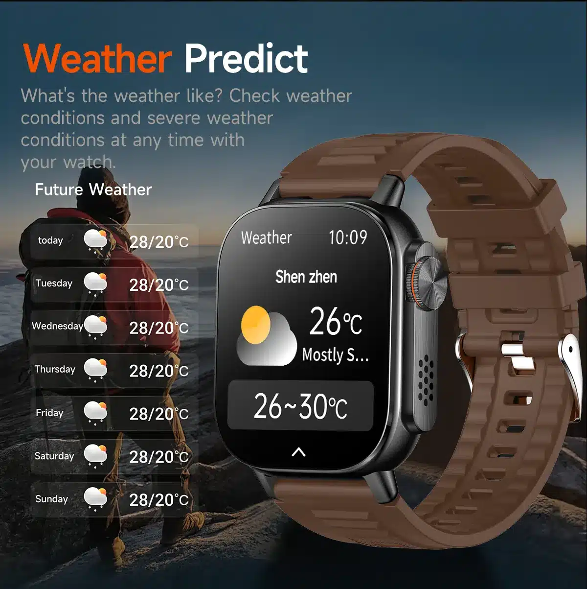 V5 smart watch source detail 17