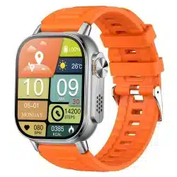 V5 2.01-Inch HD Bluetooth Calling Smart Watch with Flashlight, Compass and 1000mAh Battery - Image 3