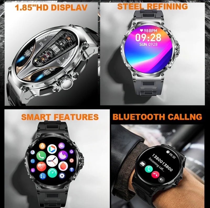 V69 Large-Screen Calling Smart Watch - detail 02