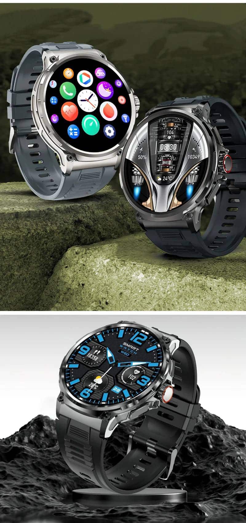 V69 Large-Screen Calling Smart Watch - detail 17