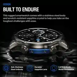 Vibe 8 AMOLED rugged smart watch product view 4