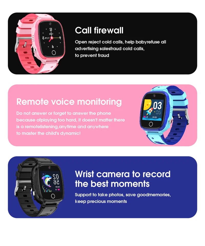 W18 Kids 4G Smart Watch - detail 02