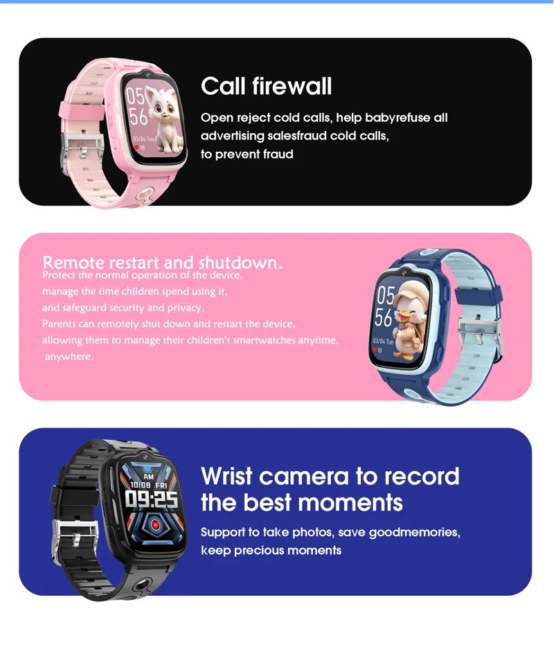 W19 Kids 4G Smart Watch - detail 02