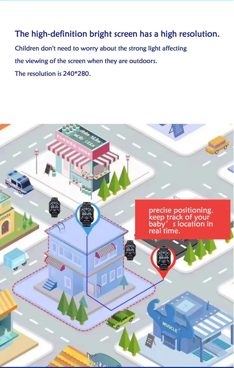 W19 Kids 4G Smart Watch - detail 04
