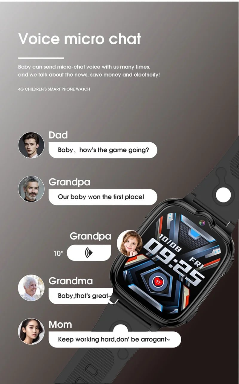 W19 Kids 4G Smart Watch - detail 07