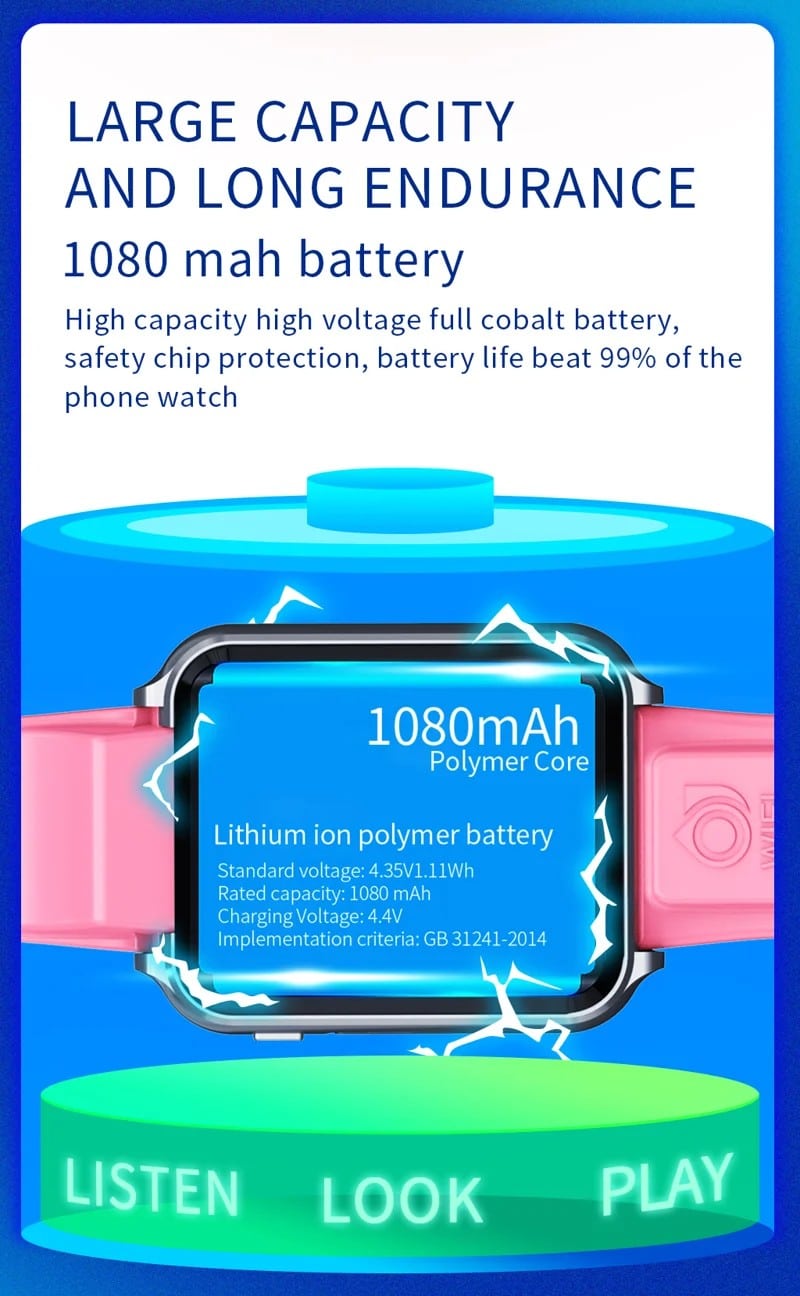W5PRO Kids 4G Smart Watch - detail 02