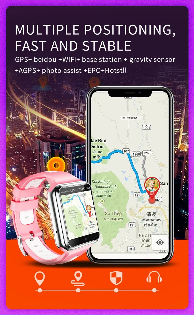 W5PRO Kids 4G Smart Watch - detail 10