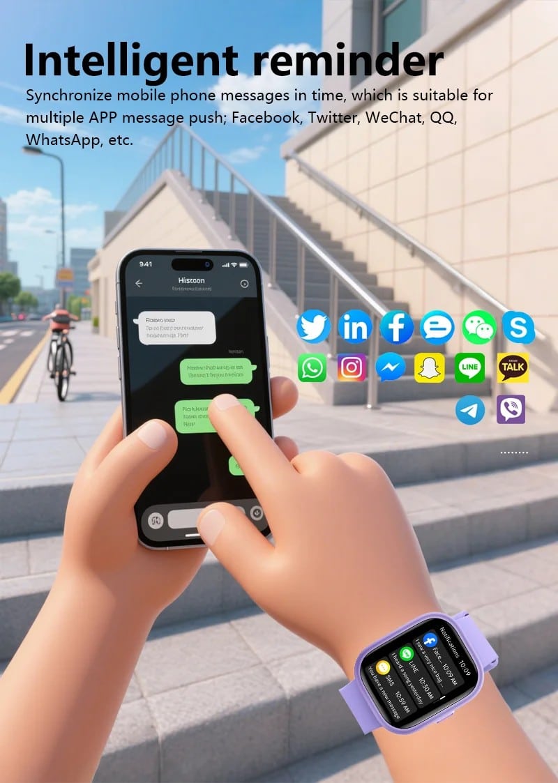 W79 Kids Activity Smart Watch - detail 05