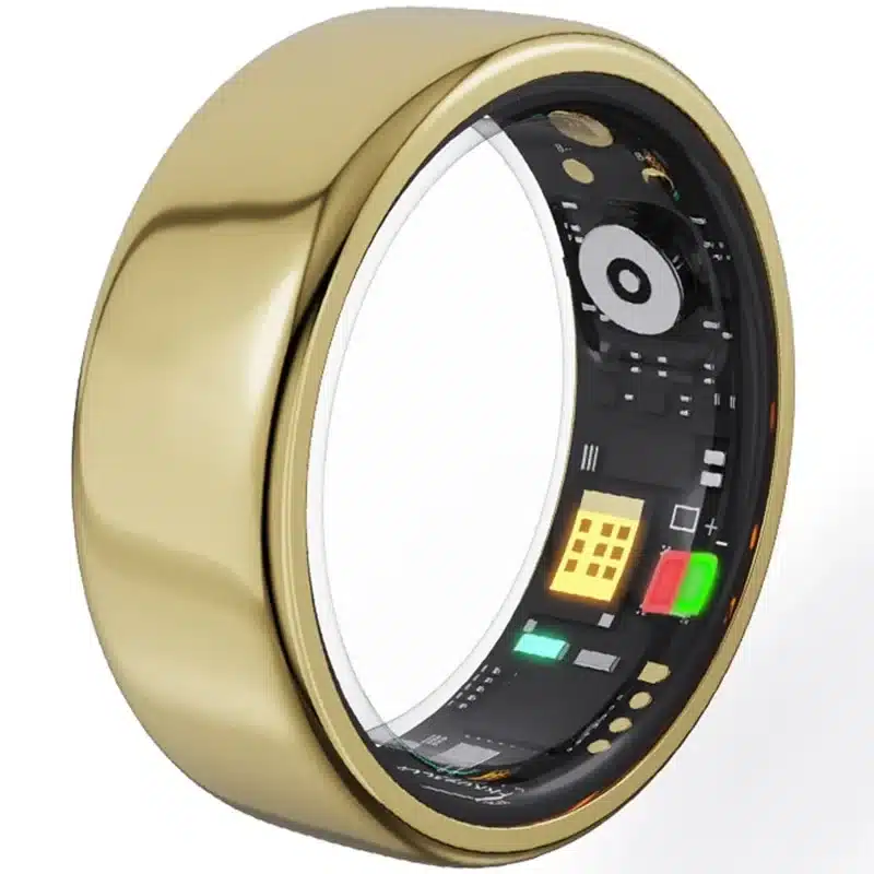 wearablemaster waterproof bluetooth compatible health monitoring smart ring stainless steel finger ring magnetic ch gallery 01 RC20 smart ring product image