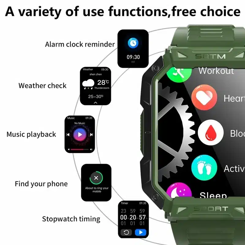F307 smart watch product detail 4