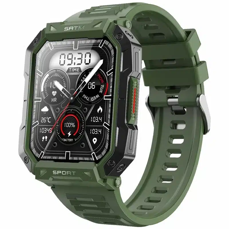 wearablemaster waterproof rugged smart watch bluetooth compatible call 2 1 inch screen sports tracker blood sugar monitor f307 wearab f307 wearablemaster gallery 01 F307 smart watch product image