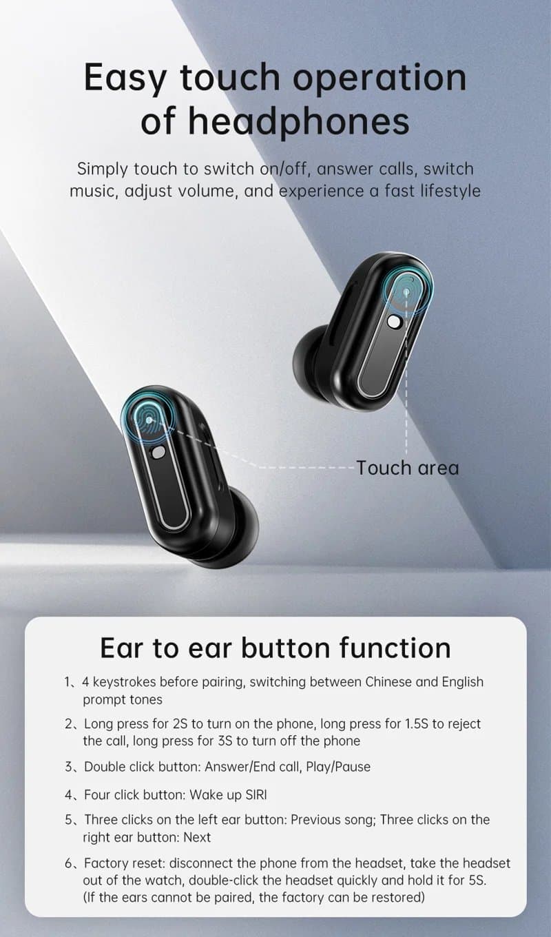 X10 2-in-1 Smart Watch and Earbuds - detail 08