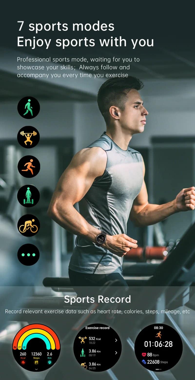 X10 2-in-1 Smart Watch and Earbuds - detail 18