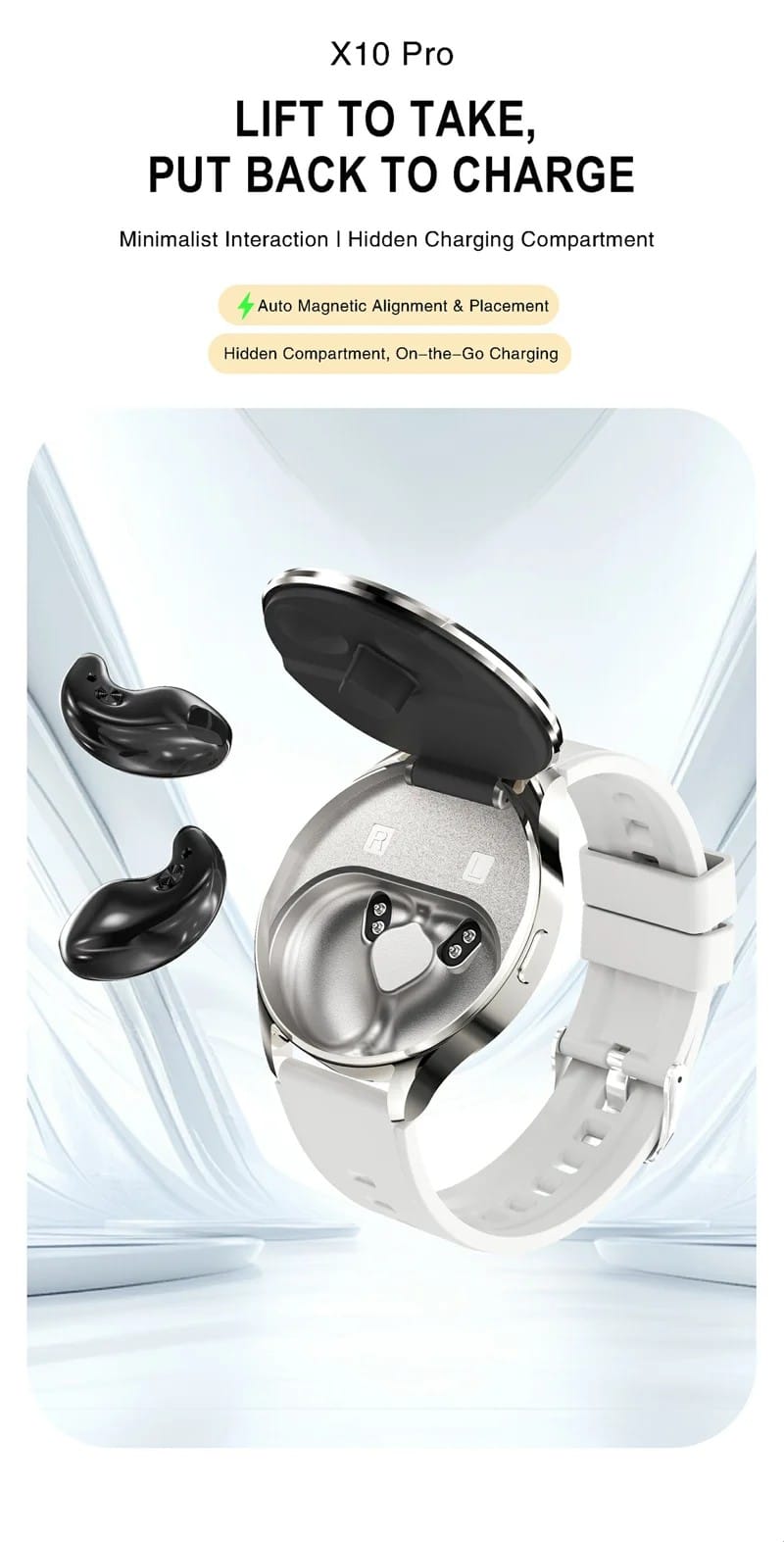X10Pro 2-in-1 Smart Watch Earbuds - detail 03
