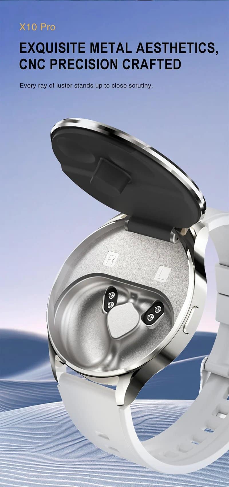 X10Pro 2-in-1 Smart Watch Earbuds - detail 05