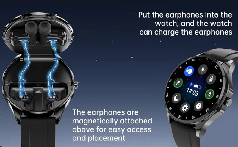 X20 2-in-1 AMOLED Smart Watch - detail 05