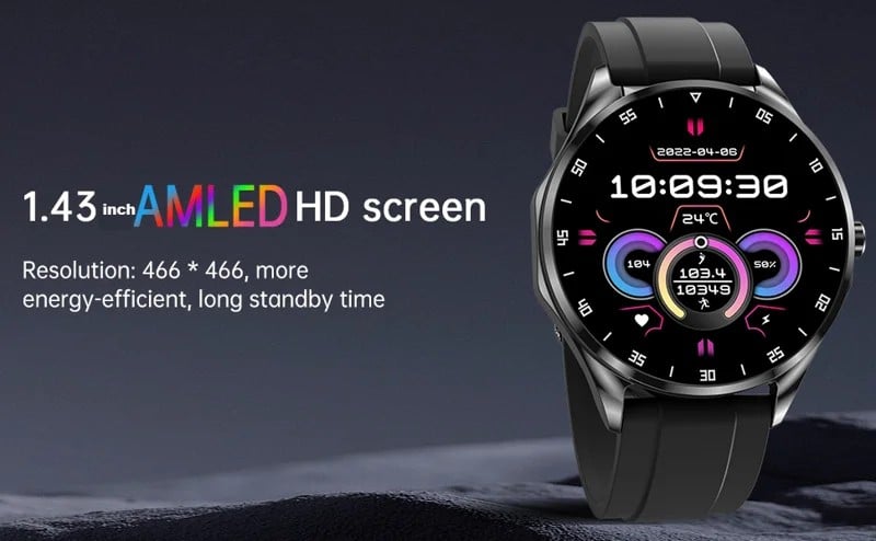 X20 2-in-1 AMOLED Smart Watch - detail 07