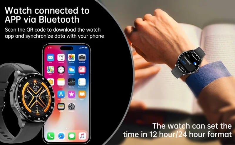 X20 2-in-1 AMOLED Smart Watch - detail 14